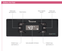 Baymak DUOTEC Compact 24 Premix Yoğuşmalı Kombi (20.640 kcal/h)