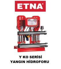 Etna Y2 KO 10/10-40   2x5.5hp 380v İki Pompalı Elektrikli Alarm Kitli Yangın Hİdroforu