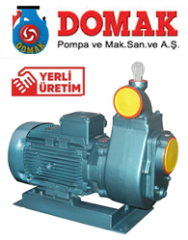 Domak ÜKSM 325 4hp 380v Kedinden Klapeli Santrifüj Pompa