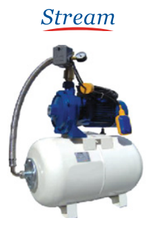 Stream H SCM 2-55-50lt 2hp 220v Çift Kademeli Paket Hidrofor