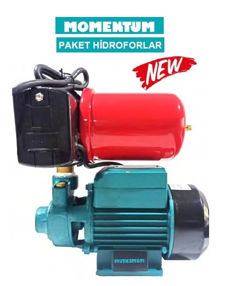 Momentum PKm60-AUTO  0.5Hp 220V  Preferikal Pompalı Paket Hidrofor (2 KAT-2 DAİRE)