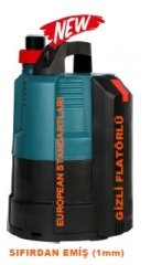 Momentum  PKS-400SA  400W-220V  Plastik Gövdeli Gizli Flatörlü Temiz Su Drenaj Dalgıç Pompa