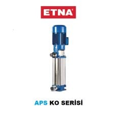 Etna APS KO 45/4-110  15Hp 380V Döküm Gövdeli Noril Fanlı Dik Milli Çok Kademeli Kompakt Yapılı Verimli Santrifüj Pompa (2900 d/dk)