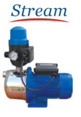 Stream AUTO-JetS 100-Hidro 1hp 220v Paslanmaz Gövdeli Paket Hidrofor