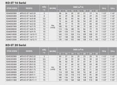 Etna APS KO-ST 5/11-22  3Hp 380V Komple Paslanmaz Çelik Dik Milli Çok Kademeli Kompakt Yapılı Yüksek Verimli Santrifüj Pompa - Aisi 304 (2900 d/dk)