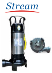 Stream SVD1300F 1.8hp 220v Bıçaklı Foseptik Dalgıç Pompa