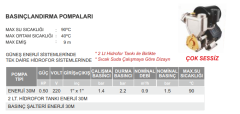 Atlantis ENERJİ 30M 0.5hp 220v Güneş Enerjisi Basınçlandırma Pompası