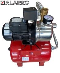 Alarko JDTM-100   1Hp 220V   24Litre Yatık Tanklı Paket Hidrofor
