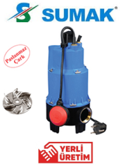 Sumak SDF 18 1.8HP 220V 2\'\' Çıkışlı Foseptik Dalgıç Pompa