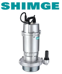 Shimge QDX1.5-32-0.37L 0.5hp 220v Yüksek Basınçlı Dalgıç Pompa