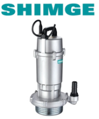 Shimge QDX1.5-32-0.37L 0.5hp 220v Yüksek Basınçlı Dalgıç Pompa