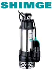 Shimge WVSD55A2F 0.75hp 220v Açık Fanlı Pis Su Dalgıç Pompa