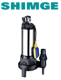 Shimge WVSD110F 1.5hp 220v Açık Fanlı Pis Su Dalgıç Pompa