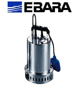 Ebara BEST-2 M 0.75hp 220v Komple Paslanmaz Çelik Drenaj Dalgıç Pompa