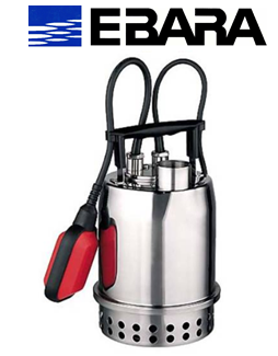 Ebara BEST ONE 0.33hp 220v Komple Paslanmaz Çelik Drenaj Dalgıç Pompa