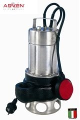 Arven TIGER 100 M   1Hp 220 V  Paslanmaz Çelik Vortex Fanlı Foseptik Dalgıç Pompa
