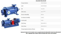 Sumak, SYT50/8, 55Kw, 380V, Yatay Milli Kademeli pompalar 2900 d/d