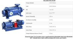 Sumak, SYT65/4, 75Kw, 380V, Yatay Milli Kademeli pompalar 2900 d/d - Fiyat bilgisi için iletişime geçiniz.