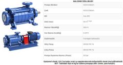 Sumak, SYT32/3E, 4Kw, 380V, Yatay Milli Kademeli, Uçtan emişli pompalar 2900 d/d