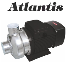 Atlantis Blu Kaf 120m/304 1.2hp 220v Komple Paslanmaz Kapalı Fanlı Santrifüj Pompa