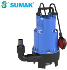 Sumak, SDF15Y, 1.5Hp, 220V, Plastik Gövdeli Kirli Su Drenaj Dalgıç Pompa
