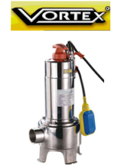 Vortex Tox 30-50 M İnox 3hp 220v Paslanmaz Pis Su Foseptik Açık Fanlı Dalgıç Pompa