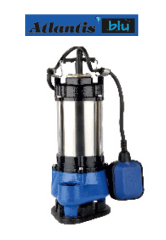 Atlantis DRN 8-0.25M  0.34Hp 220V Küçük Gövdeli Pis Su Dalgıç Pompa