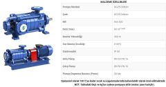 Sumak, SYT50/3, 3Kw, 380V, 1450 d/d, Yatay Milli Kademeli pompalar