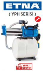 Etna YPH 60-50 ES 1.5Hp 220v Paslanmaz Çok Kademeli Paket Hİdrofor