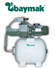 Baymak Jet 251 T 2.5hp 380v 50lt Tanklı Döküm Gövdeli Paket Hidrofor