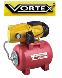 Vortex Süper Jet 174 1.5Hp 220v Döküm Gövdeli Jet Pompalı Paket Hidrofor