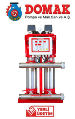 Domak 216-5 Tİ 5.5hp 380v İki Pompalı Paket Hidrofor