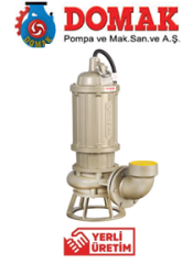Domak AS470 K2 15Hp 380v Pik Gövdeli Atık Su Dalgıç Pompası