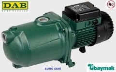 Dab  EURO  40/80 M   1kW  220V   Döküm Gövdeli Yatay Çok Kademeli  Çok Sessiz Jet Pompa