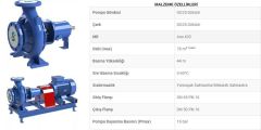 Sumak, SMT315/50, 7.5 kW, 10Hp, 380V, Tek Kademeli, Salyangoz Gövdeli Pompa (1450 d/d)