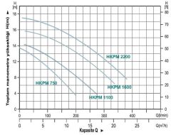 MOMENTUM, HKP 1600, 380V, 1600W, HAVUZ POMPALARI