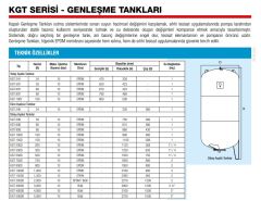 Alarko KGT 60Y  60 Litre 10 Bar Yatık Ayaklı Kapalı Tip Hidrofor ve Genleşme Tankı