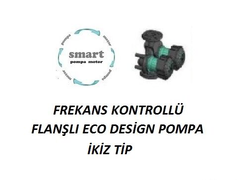 SMART SPM D-50/12 280 F ECO İNV. İKİZ DN50 FREKANS KONTROLLÜ FLANŞLI ECO İKİZ SİRKÜLASYON POMPASI