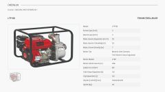 Solax LTP-80  3'' Dört Zamanlı Benzinli Motopomp (Su Motoru)