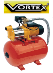 Vortex Vkp S/S 9-08 M 3.5Hp 220V Paslanmaz Çelik Fanlı Yatay Mllli Paket Hİdrofor