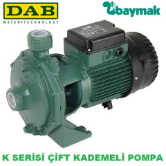 Dab  K 45/50 T     1.1 kw  380V   Çift Kademeli Döküm Gövdeli Yatay Santrifüj Pompa
