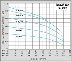 Standart TH 2xSBT-V 100/6 7.5hp 380v İki Pompalı Paket Hidrofor
