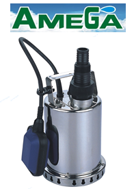 Amega Tox 400 400w 220v Paslanmaz Dalgıç Pompa