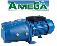 Amega Jtm 150 1.5hp 220v Döküm Gövdeli Jet Pompa