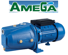 Amega Jtm 100 1hp 220v Döküm Gövdeli Jet Pompa