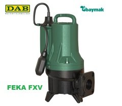 Dab  FEKA FXV 20.15 T-NA    1.7 kW  380V   Atık Su Dalgıç Pompa (Vortex Çarklı)