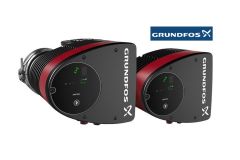 Grundfos MAGNA1 D 50-80 F 240mm DN50 PN6/10 Döküm Gövdeli Flanşlı İkiz Tip Frekans Konvertörlü Sirkülasyon Pompası - 99221340