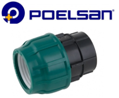 Poelsan 63x 2 1/2'' Kablin Dişi Adaptör