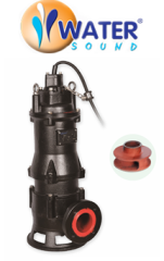 Water Sound 50B25.5 7.5hp 380v 2\'\' Çıkışlı Döküm Gövdeli Pis Su Dalgıç Pompa
