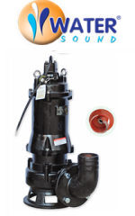Water Sound WQ 65-12-5.5 QG 7.5hp 380v 4\'\' Çıkışlı Döküm Gövdeli Parçalayıcılı Dalgıç Pompa